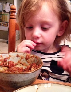 This chili was a hit with the kids